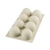 Silikomart 3Design Dolce Tartufo Bakvorm, 8-vaks