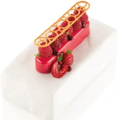 Silikomart Naturae Lampo Siliconen Patisserievorm, 18-vaks