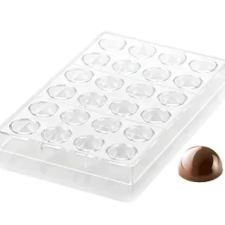 Silikomart Semisfera 01 Chocoladevorm, 24-vaks