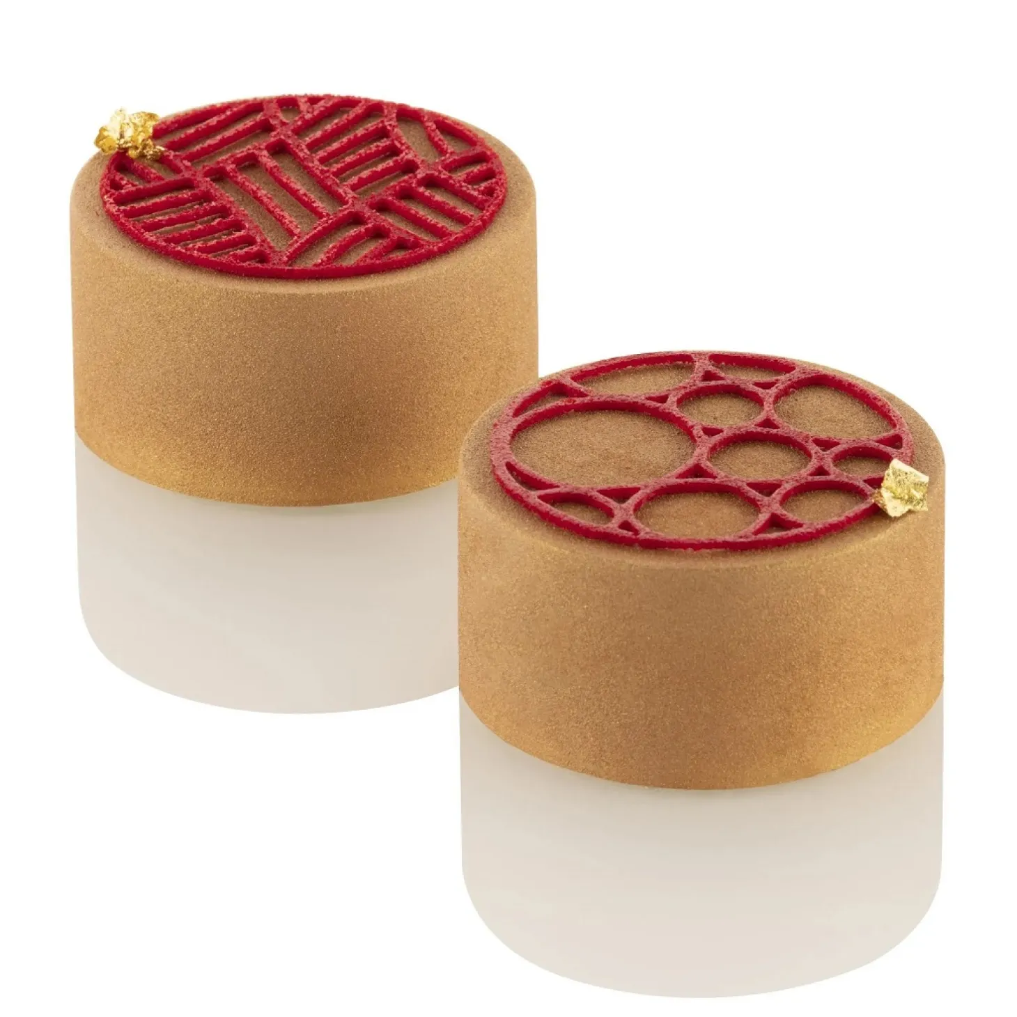 Silikomart Snowball Siliconen Patisseriemat, 6 vaks