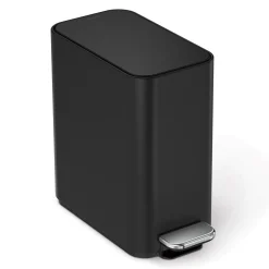 Simplehuman Smalle Pedaalemmer, 5L zwart