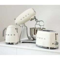 Smeg Broodrooster 2x4 TSF02CREU, crème