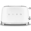 Smeg Broodrooster 2x2 TSF01WHMEU, mat wit