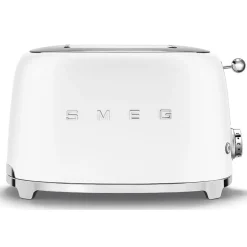 Smeg Broodrooster 2x2 TSF01WHMEU, mat wit