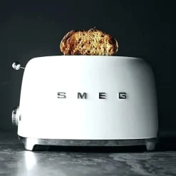 Smeg Broodrooster 2x2 TSF01WHEU, wit