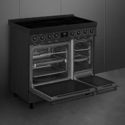 Smeg Classici Sinfonia Inductiefornuis C92IPN2, 90cm mat zwart