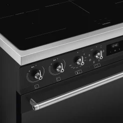 Smeg Classici Sinfonia Inductiefornuis C92IMMB2, 90cm mat zwart