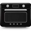 Smeg Combi Stoomoven COF01BLEU, zwart