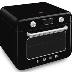 Smeg Combi Stoomoven COF01BLEU, zwart