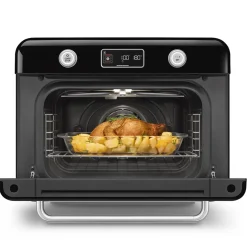 Smeg Combi Stoomoven COF01BLEU, zwart