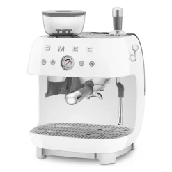 SMEG Espresso Koffiemachine EGF03WHEU, wit