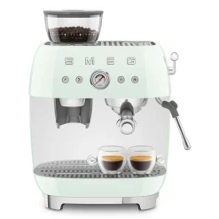 SMEG Espresso Koffiemachine EGF03PGEU, watergroen