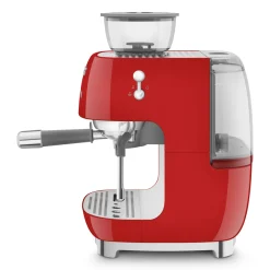 SMEG Espresso Koffiemachine EGF03RDEU, rood