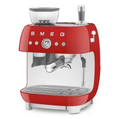 SMEG Espresso Koffiemachine EGF03RDEU, rood