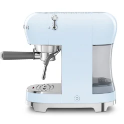 SMEG Espressomachine ECF02PBEU, pastelblauw