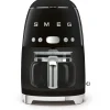 Smeg Filterkoffiemachine DCF02BLEU, zwart