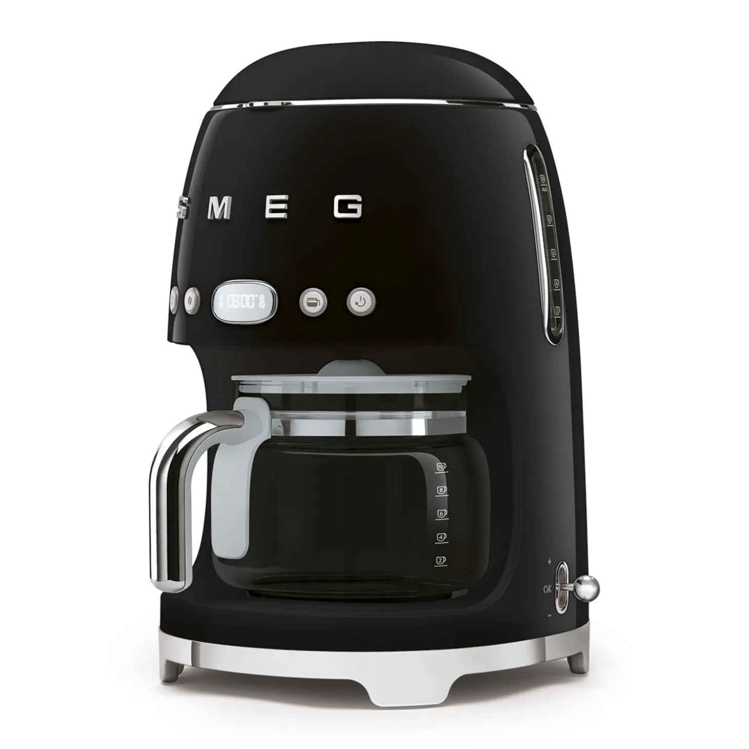 Smeg Filterkoffiemachine DCF02BLEU, zwart