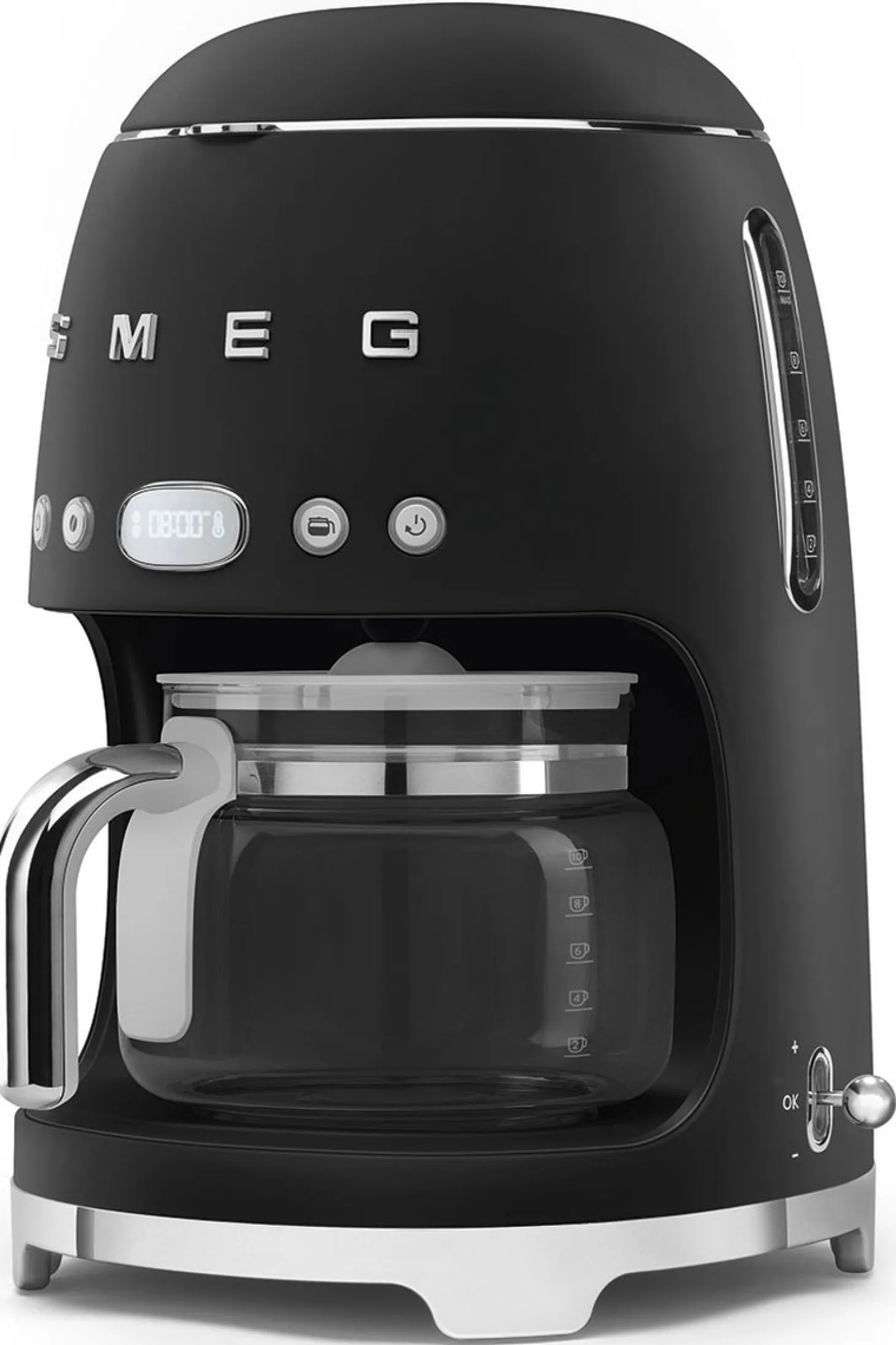 Smeg Filterkoffiemachine DCF02BLMEU, mat zwart