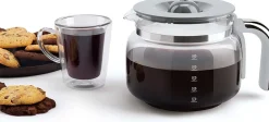 Smeg Filterkoffiemachine DCF02BLMEU, mat zwart