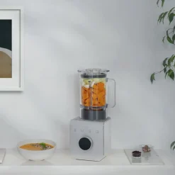 Smeg High-Performance Blender BLC01WHMEU, wit