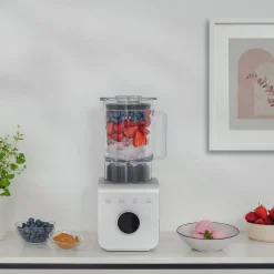 Smeg High-Performance Blender BLC01WHMEU, wit