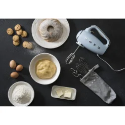 Smeg Jaren 50 Handmixer HMF01PBEU, pastelblauw