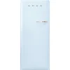 Smeg Jaren 50 Koelkast met Vriesvak FAB28LPB6, pastelblauw linksdraaiend