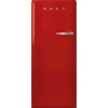 Smeg Jaren 50 Koelkast met Vriesvak FAB28LRD6, rood linksdraaiend