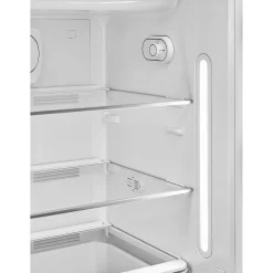 Smeg Jaren 50 Koelkast met Vriesvak FAB28RPB6, pastelblauw rechtsdraaiend