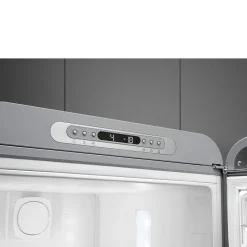 Smeg Jaren 50 Koel-Vriescombinatie Koelkast FAB32RSV6, zilver rechtsdraaiend