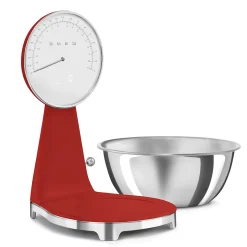 Smeg Keukenweegschaal KSF01RDWW, rood