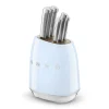 Smeg Messenblok inclusief Messenset KBSF02PB, pastelblauw