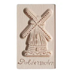 Speculaasplank Poldermolen Klein, 15x9cm
