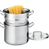 Spring Brigade Soeppan met Pasta-inzet en Deksel, 22cm