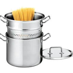 Spring Brigade Soeppan met Pasta-inzet en Deksel, 22cm