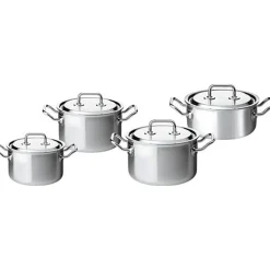 Spring Brigade Starter Pannenset met RVS Deksels, 4-delig
