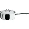 Spring Cristal Steelpan Laag met Deksel, 16cm
