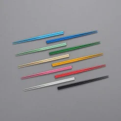 Tsuboe Irogami Aluminium Chopsticks, yellow gold