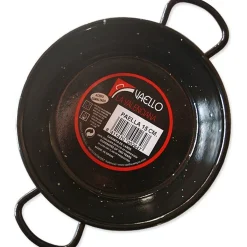 Vaello Paellapan Laag, 15cm zwart