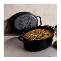 Victoria Gietijzeren Combo Cooker Ovaal, 31cm