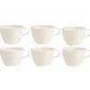 Villeroy & Boch Artesano Original Cappuccinokop, 0,4L wit 6 stuks