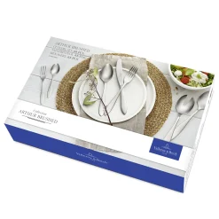 Villeroy & Boch Arthur Bestekset, 68-delig geborsteld RVS