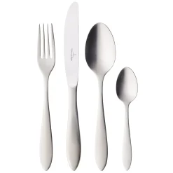 Villeroy & Boch Arthur Bestekset, 24-delig geborsteld RVS
