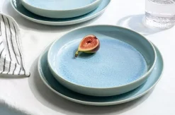 Villeroy & Boch Crafted Diep Bord, 21,5cm blueberry 6 stuks