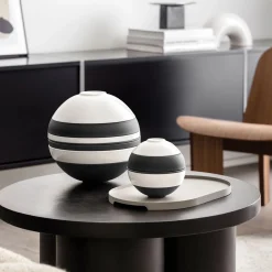 Villeroy & Boch Iconic La Petite Boule Serviesset, 5-delig zwart/wit