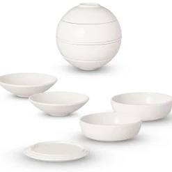 Villeroy & Boch Iconic La Petite Boule Serviesset, 5-delig wit