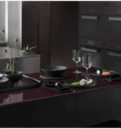 Villeroy & Boch Iconic La Boule Serviesset, 7-delig zwart