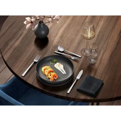 Villeroy & Boch La Boule Iconic Pastabord, 23,8cm zwart 6 stuks