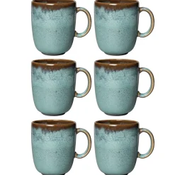 Villeroy & Boch Lave Beker met Oor, 0,4L glace 6 stuks