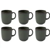 Villeroy & Boch Lave Beker met Oor, 0,4L vert 6 stuks